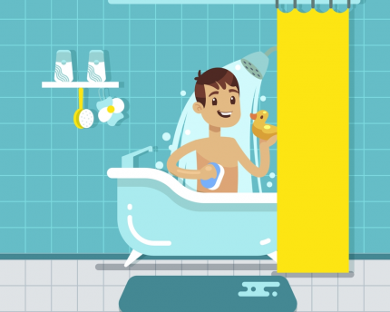Is it greener to take showers or baths? A shower is probably better for the environment.